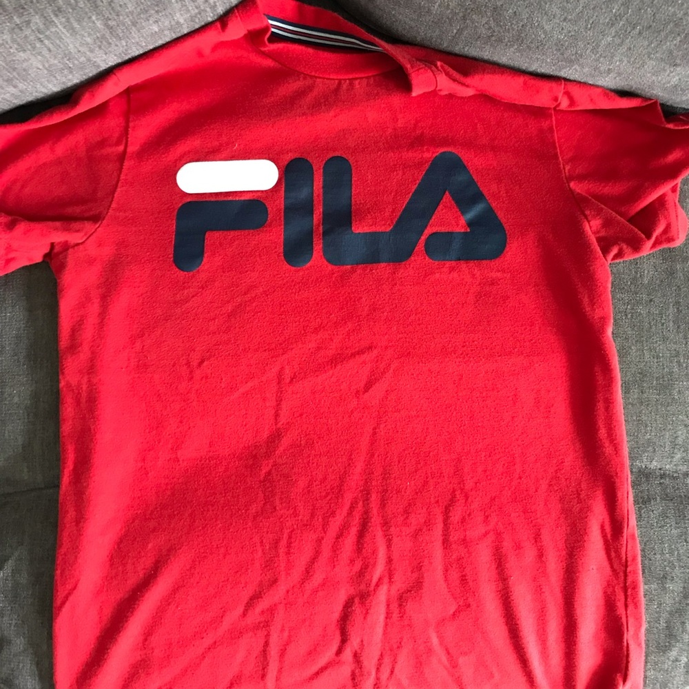 Red Fila Shirt